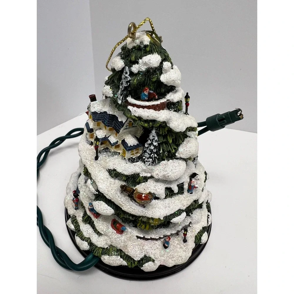 VTG‎ 2005 Thomas Kinkade Home for the Holidays Illuminated Christmas Ornament